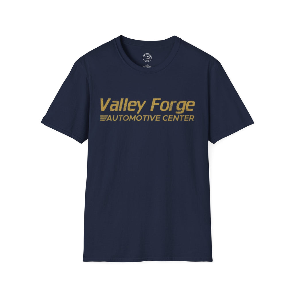 Valley Forge Automotive Center T-Shirt – Unisex Soft Style Tee for Car Enthusiasts