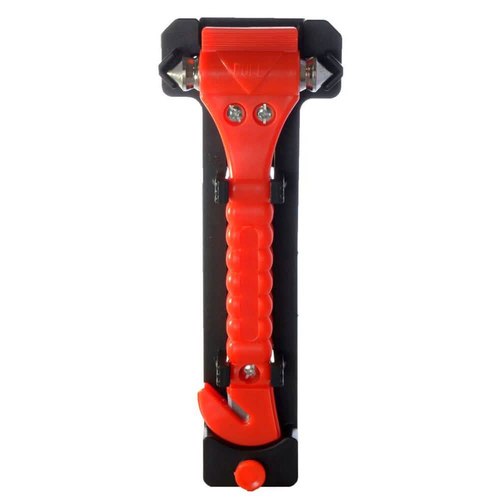 Automotive Emergency Hammer with Seat-Belt Cutter