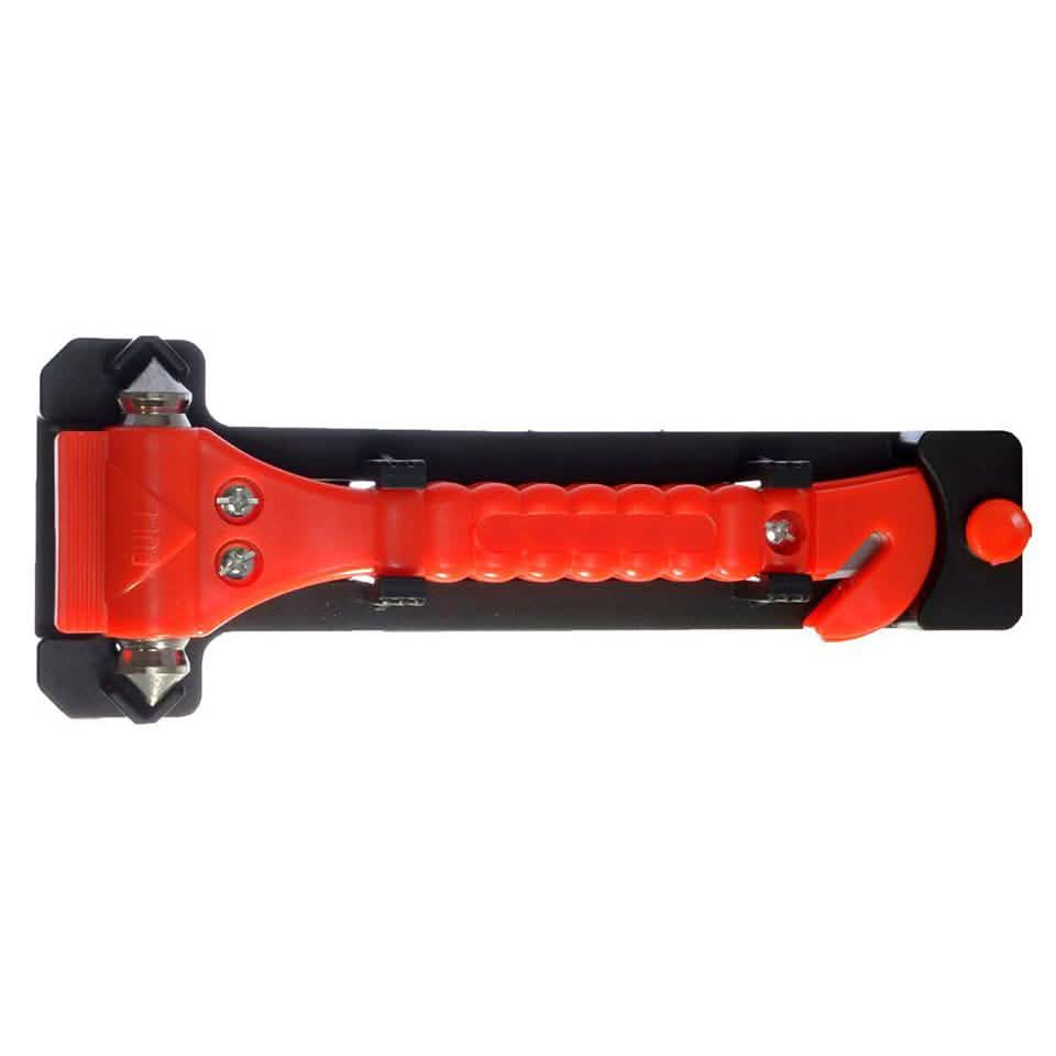 Automotive Emergency Hammer with Seat-Belt Cutter